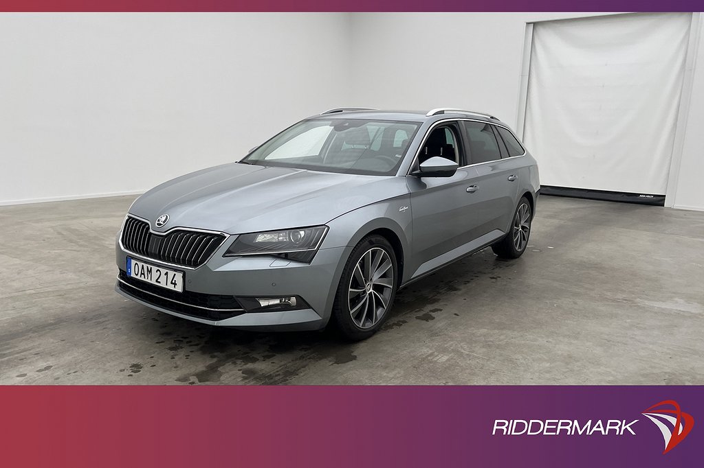 Skoda Superb Kombi TSI 180hk L&K Canton Skinn Kamera Drag