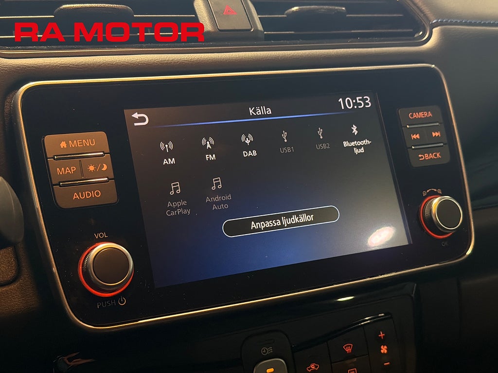 Nissan Leaf N-Connecta | 40kWh | Värmepump | 360° kamera | 2023