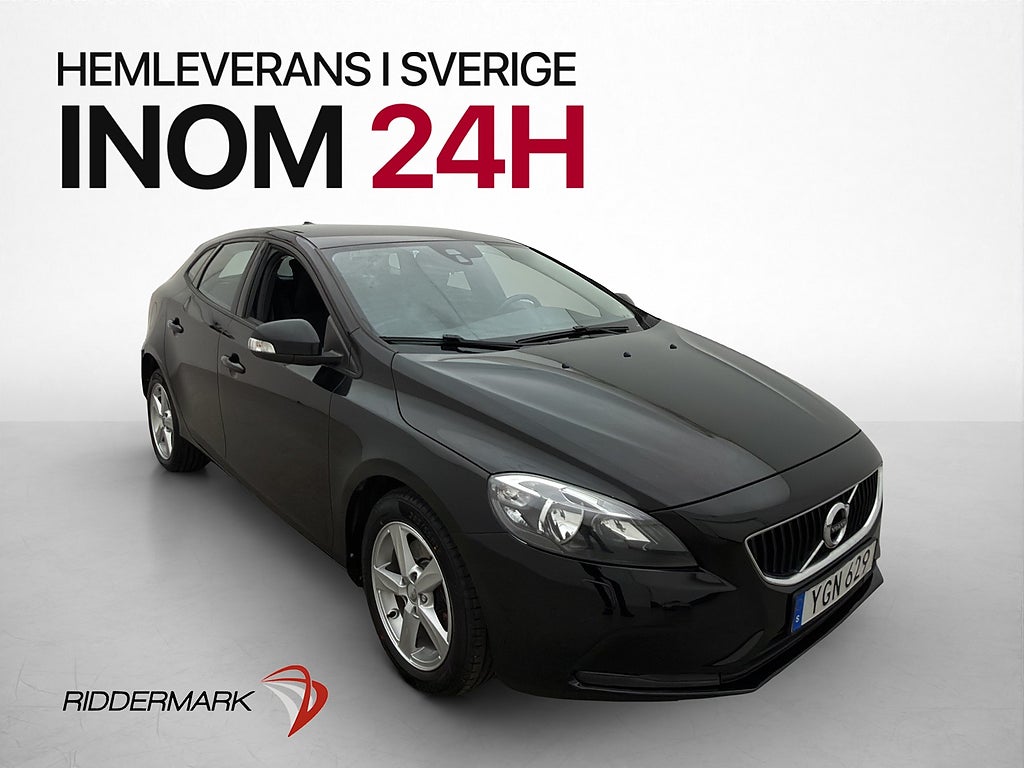 Volvo V40 T2 122hk Kinetic Farthållare Bluetooth