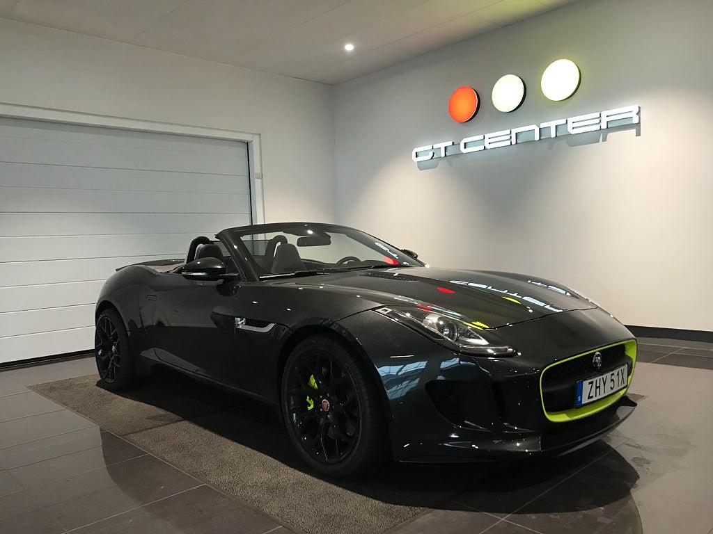 Jaguar F-Type V6 3.0 Sportavgas Cabriolet 340hk