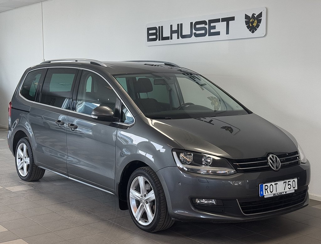 Volkswagen Sharan  2.0 TDI DSG 6-SITS VÄRMARE PANORAMA DRAG 