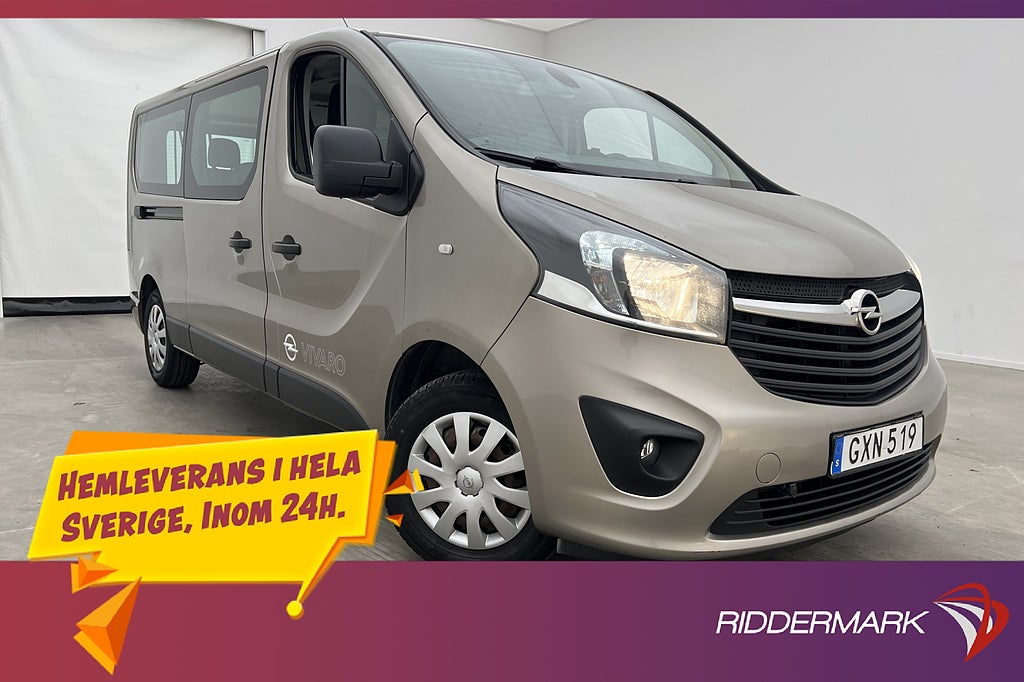 Opel Vivaro Kombi 1.6CDTI Dragkrok B-Kamera 9-Sits