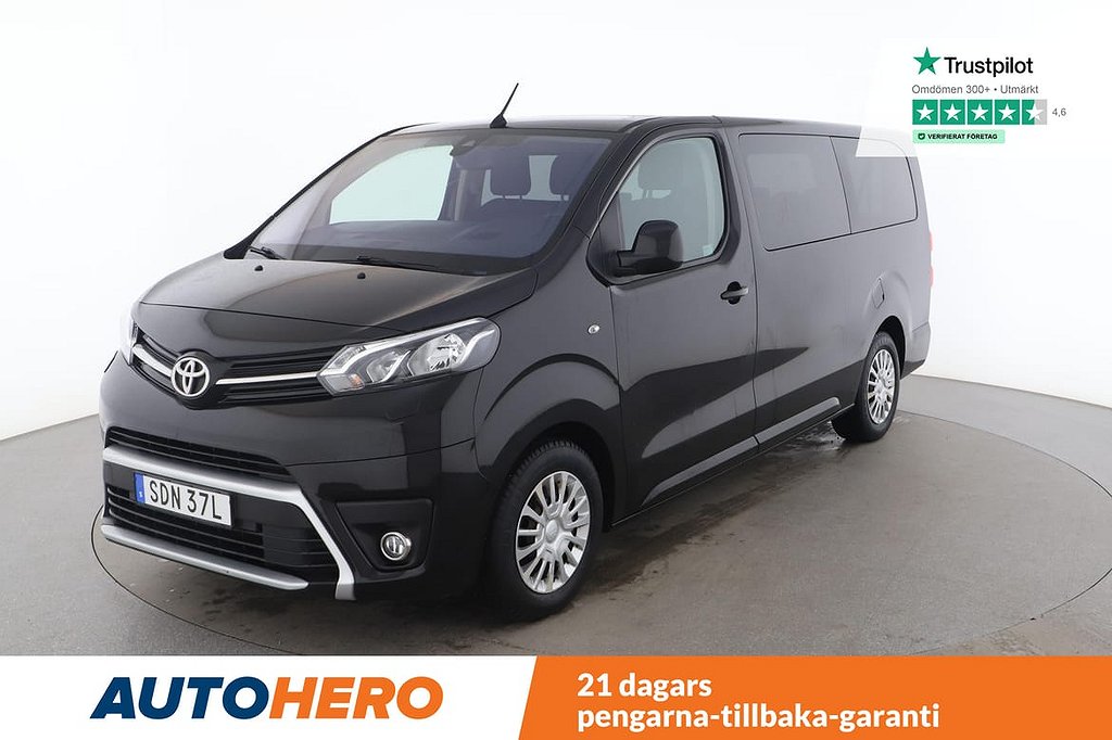 Toyota ProAce Verso / Dragkrok, Heads up-display, PDC, Adaptive Cruise-control