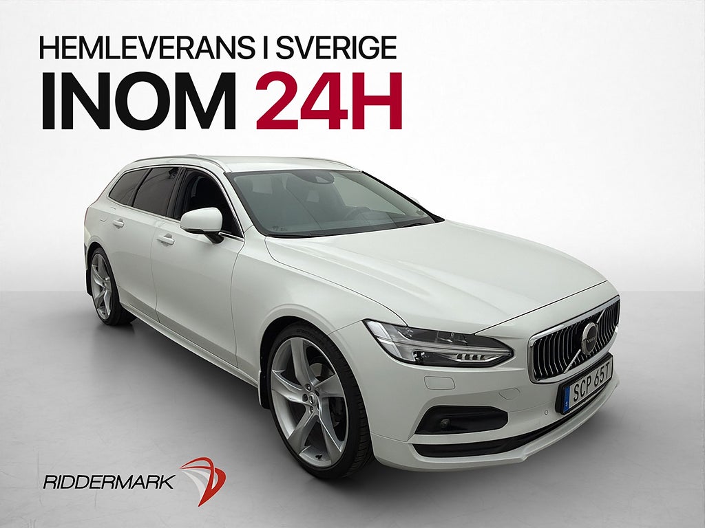 Volvo V90 D4 Advanced Skinn Värm Kamera P-Sensorer VOC