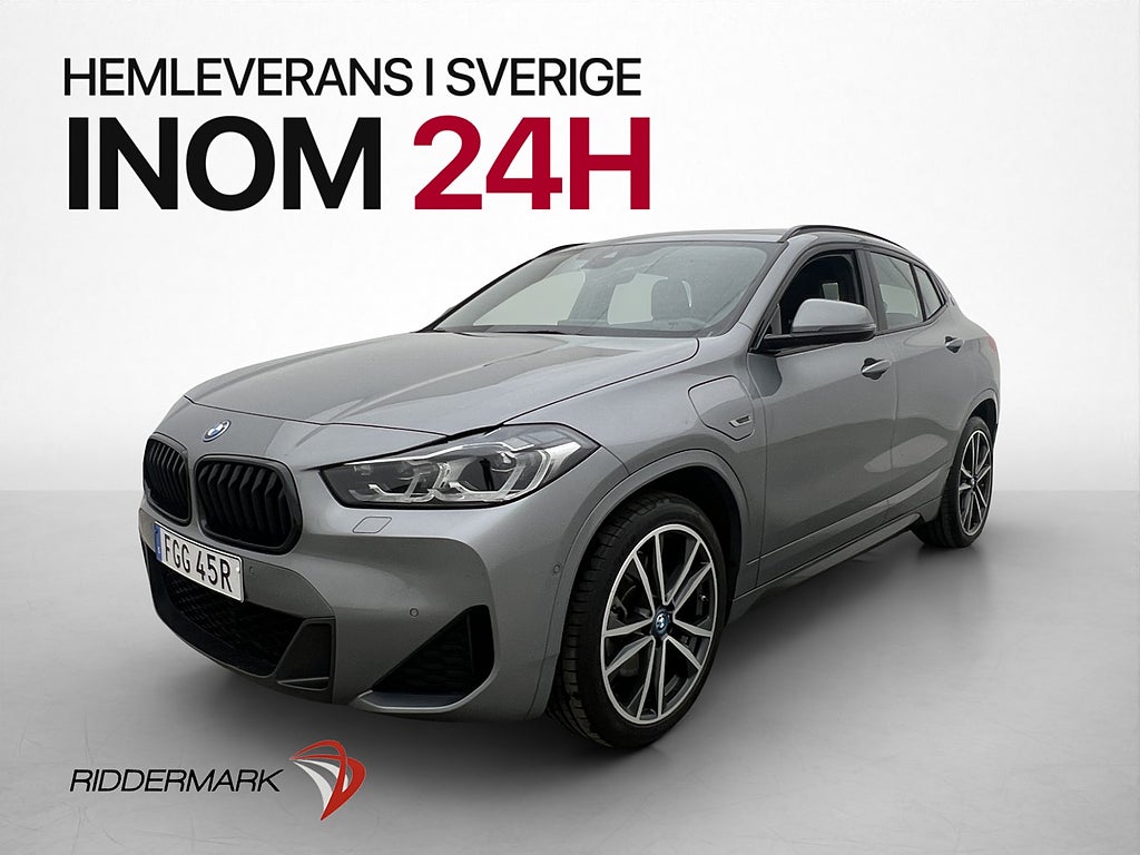 BMW X2 xDrive25e M Sport Pano Kamera Navi Skinn HUD Rattvärm