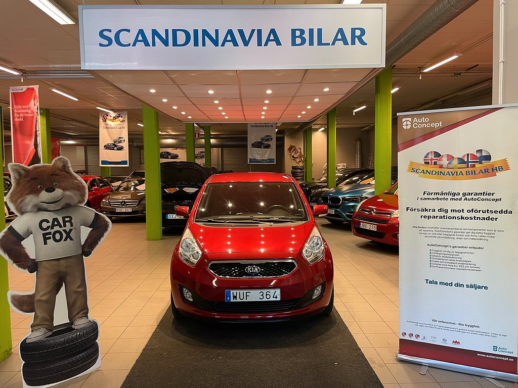 Kia Venga 1.6  Automat M-VÄMARE 6100 MIL Välvårdad