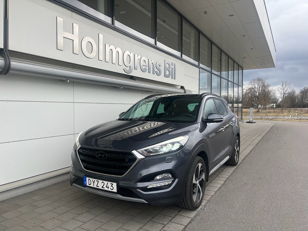 Hyundai Tucson 4WD Backkamera Navi Helskinn Panorama | Ränta 2,99%
