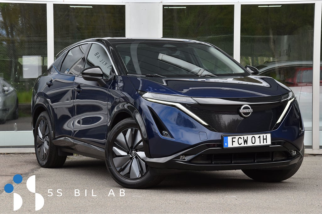 Nissan Ariya 63 65 kWh FR 3 214 KR/MÅN 360-KAM MOMS ADAPTIV NAVI 218