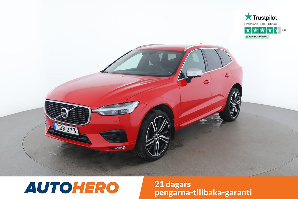 Volvo XC60 T5 AWD Geartronic R-Design / Dragkrok, VOC, 250HK