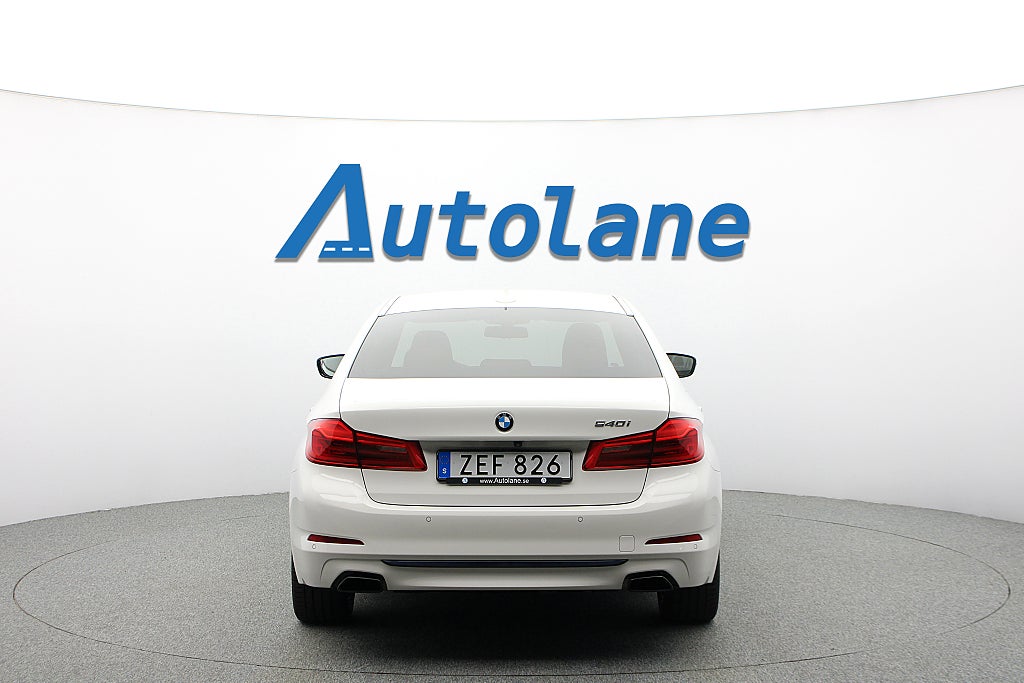 BMW 540 i Sedan SportLine, HUD, 340hk, Dragkrok, Backkamera