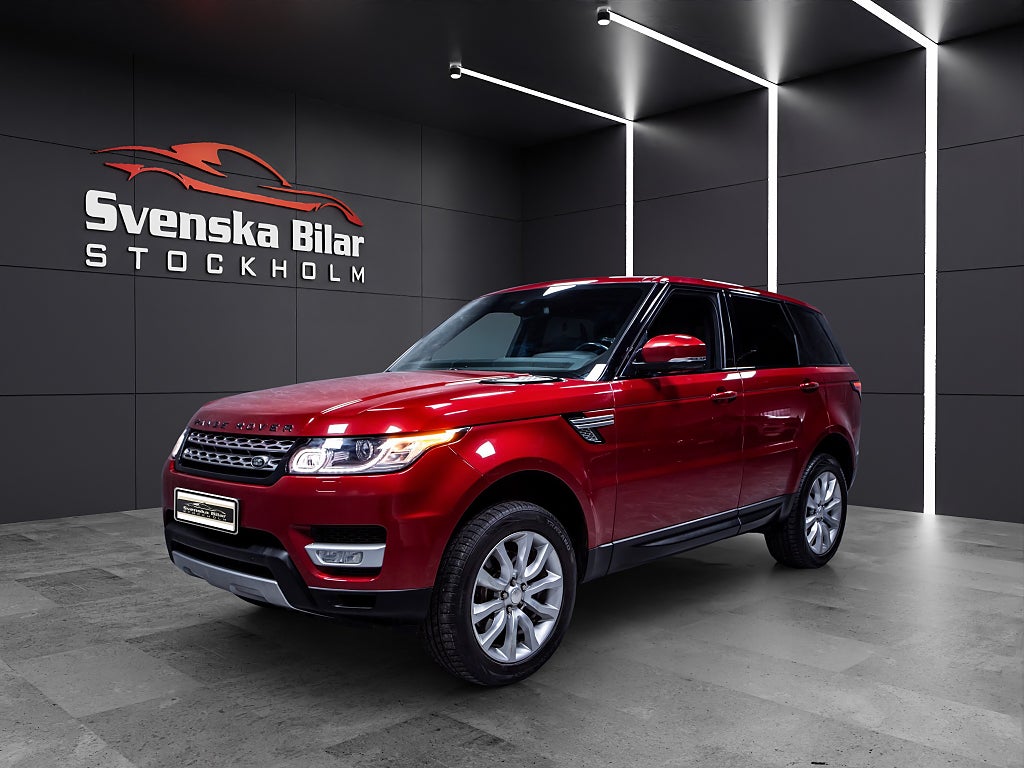 Land Rover Range Rover Sport Sport 3.0 TDV6 4WD HSE 7 Sits /KAMERA/LUFTFJÄ/SKINN/GPS