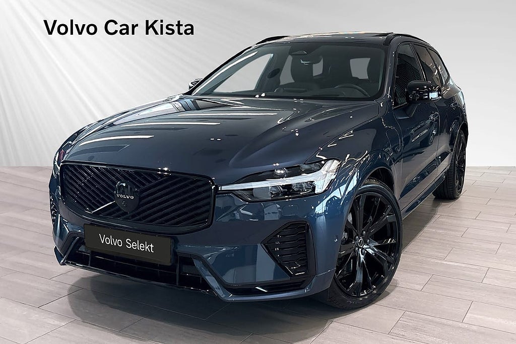 Volvo XC60 T6 Plus Black Nordic Edition Drag Luftfj B/W