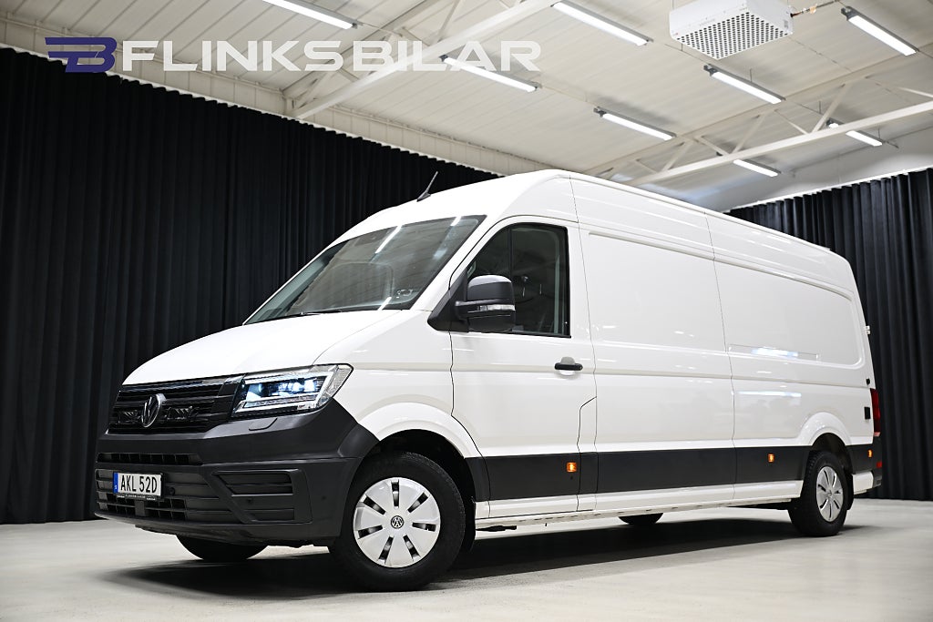Volkswagen crafter 177HK L4|Maxi|Automat|LED|Drag|Värmare|EnÄgare|Kambytt