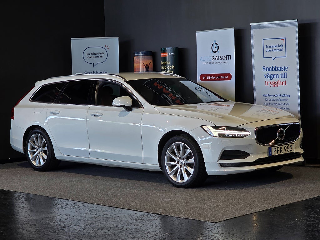 Volvo V90 T5 Bi-Fuel Geartronic Business Advanced Ny Besiktigad 