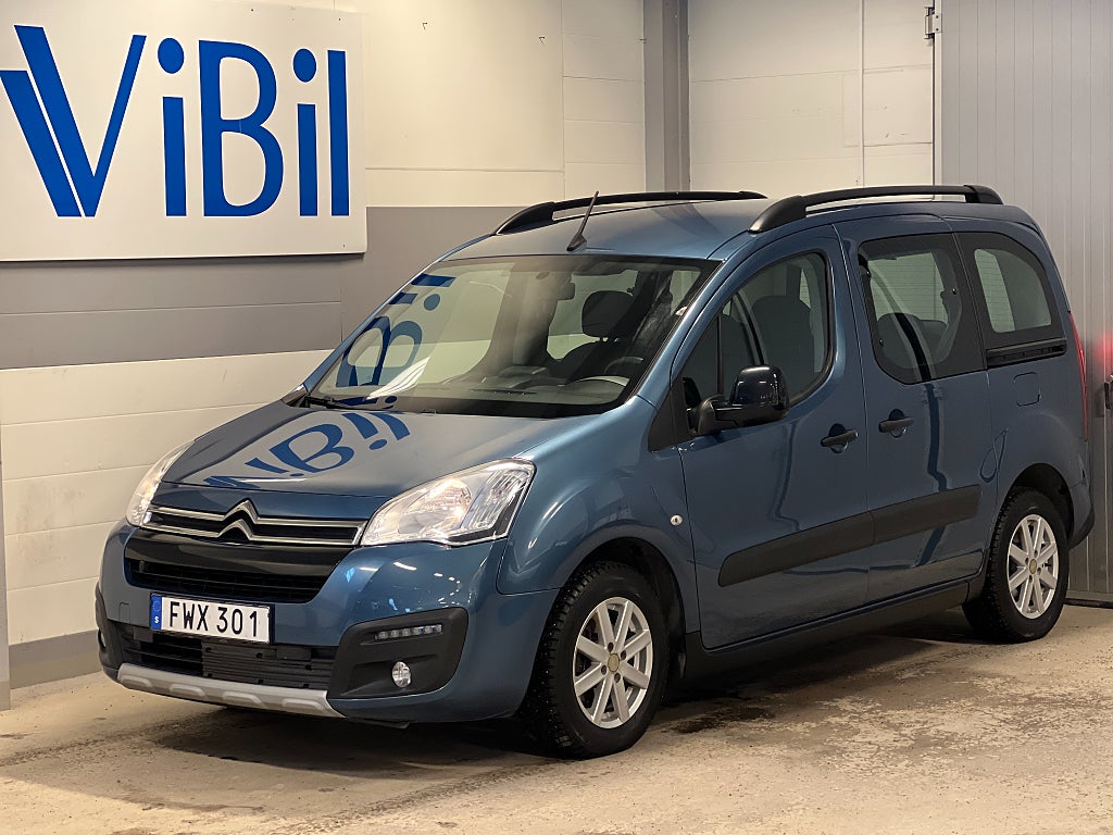 Citroën Berlingo Multispace 1.6 BlueHDi 120 8v 5-SITS CARPLAY/VÄRMARE