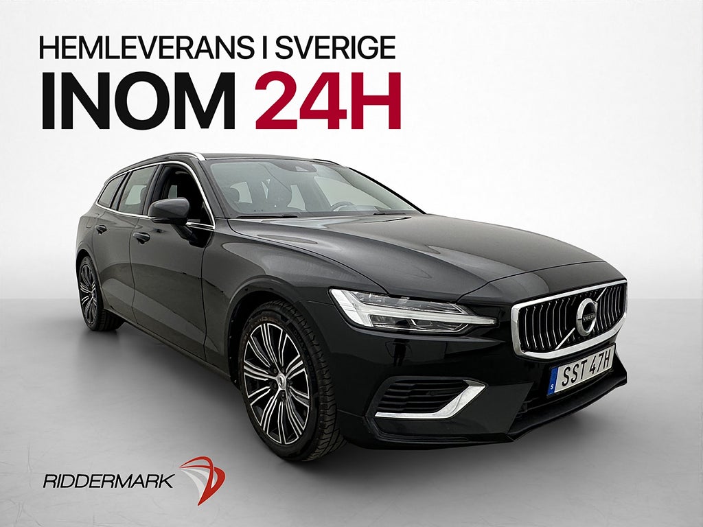 Volvo V60 Recharge T6 Advanced Drag Kamera Värmare CarPlay