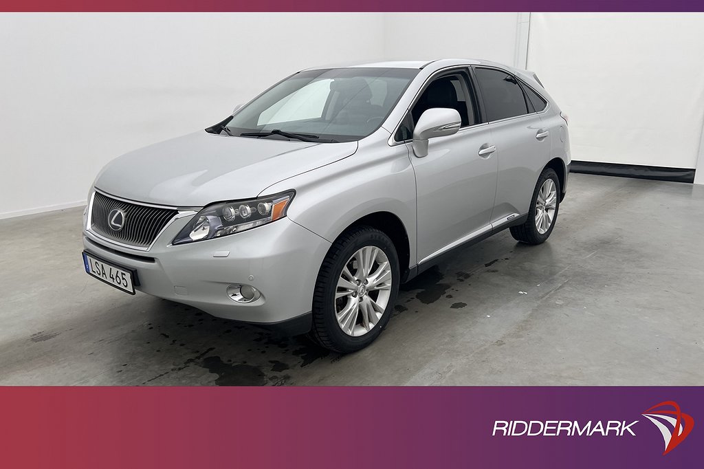 Lexus RX 450h AWD V6 AWD 299hk Luxury Värm Kamera Skinn Navi