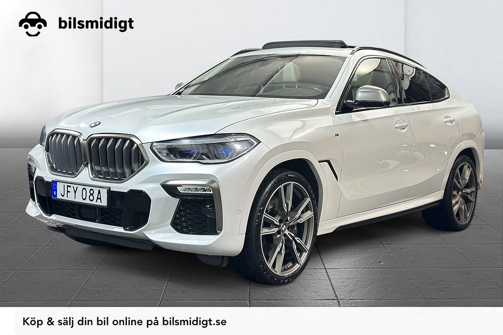 BMW X6 M50i M-sport Steptronic Drag Pano HUD B&W Laser 530hk