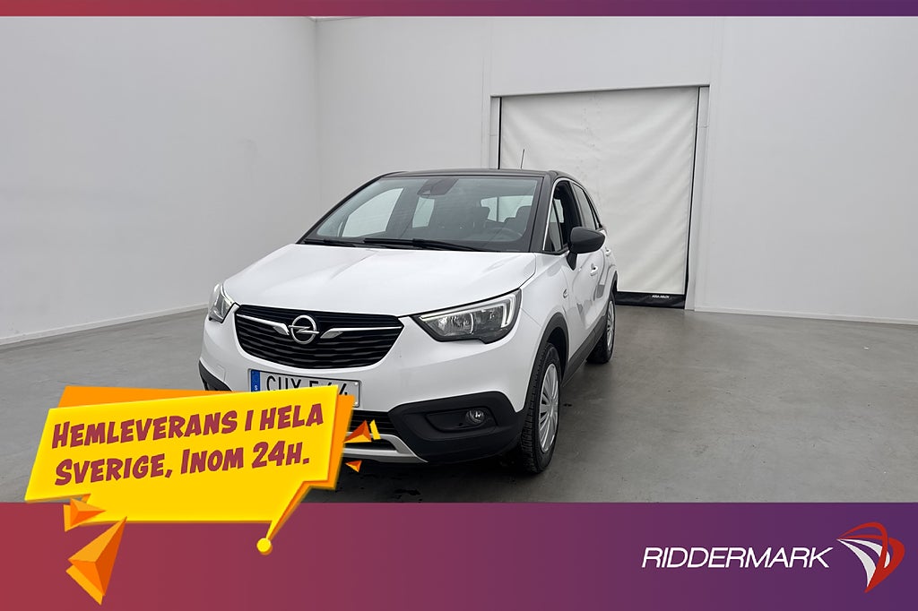Opel Crossland X 1.2 Turbo Dynamic Fart Bluetooth Rattvärme