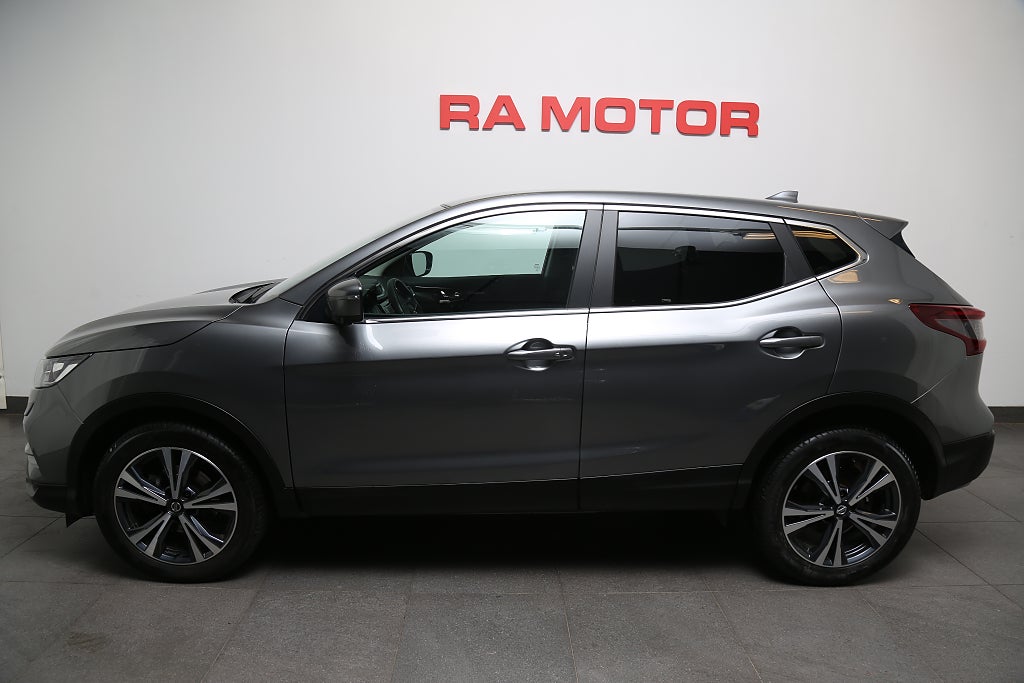 Nissan Qashqai 1,3 DIG-T 158hk Aut Navi 360°-kamera Dragkrok 2021
