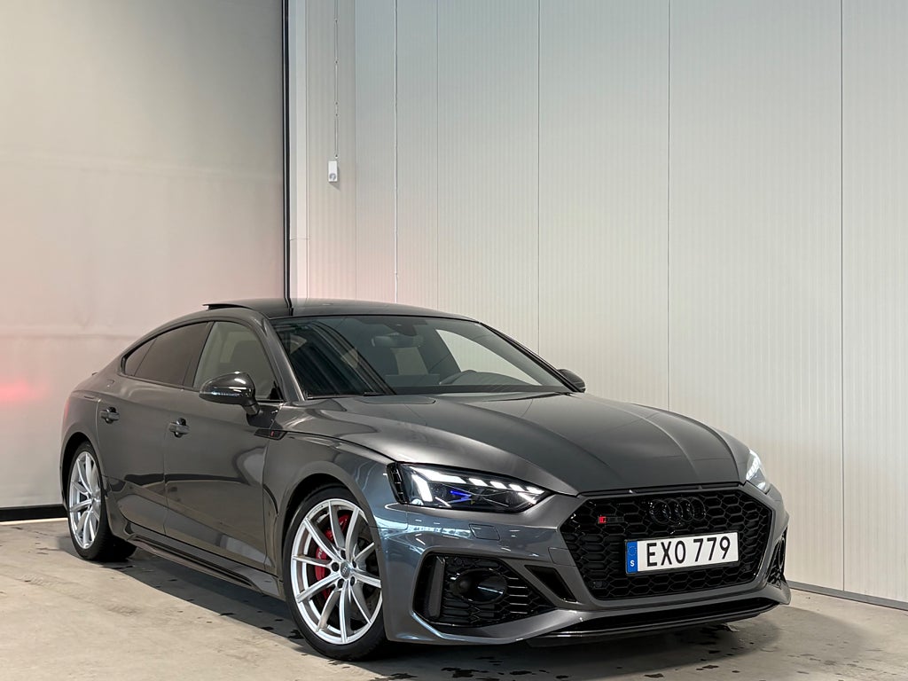 Audi RS5 Sportback V6 450hk Q Sv-Såld Pano B&O Matrix 360°