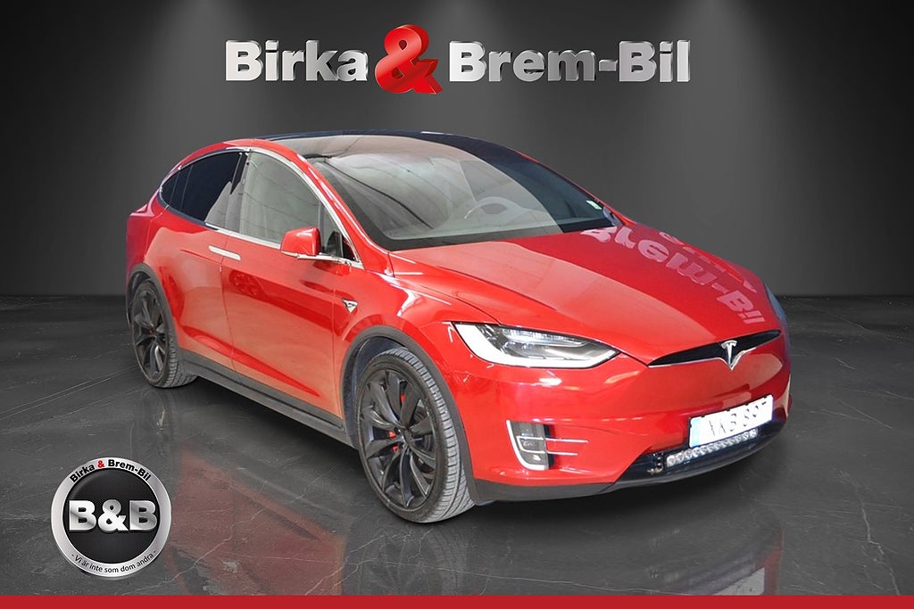 Tesla Model X P100D, 611hp, 2018