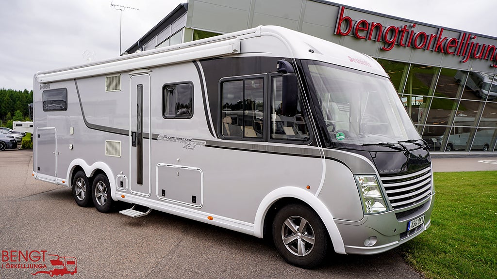 Dethleffs Globetrotter XL-I 7850 | Långbäddar | Automat | Dragkrok