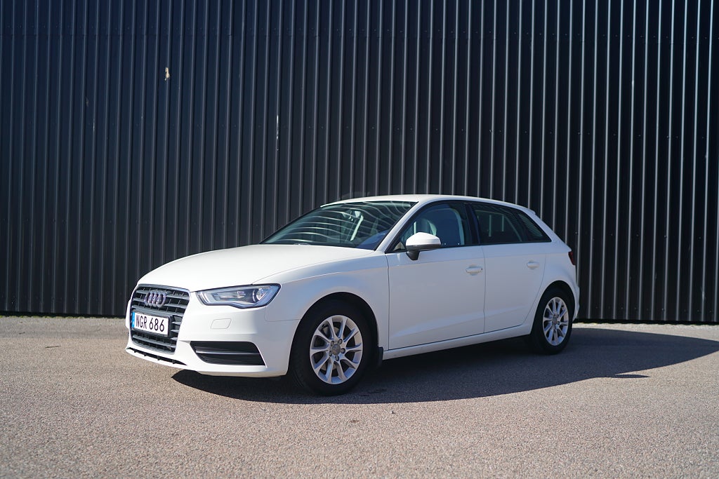 Audi A3 Sportback 1.6 TDI, nybytt kamrem, ink. 6 mån. Garanti