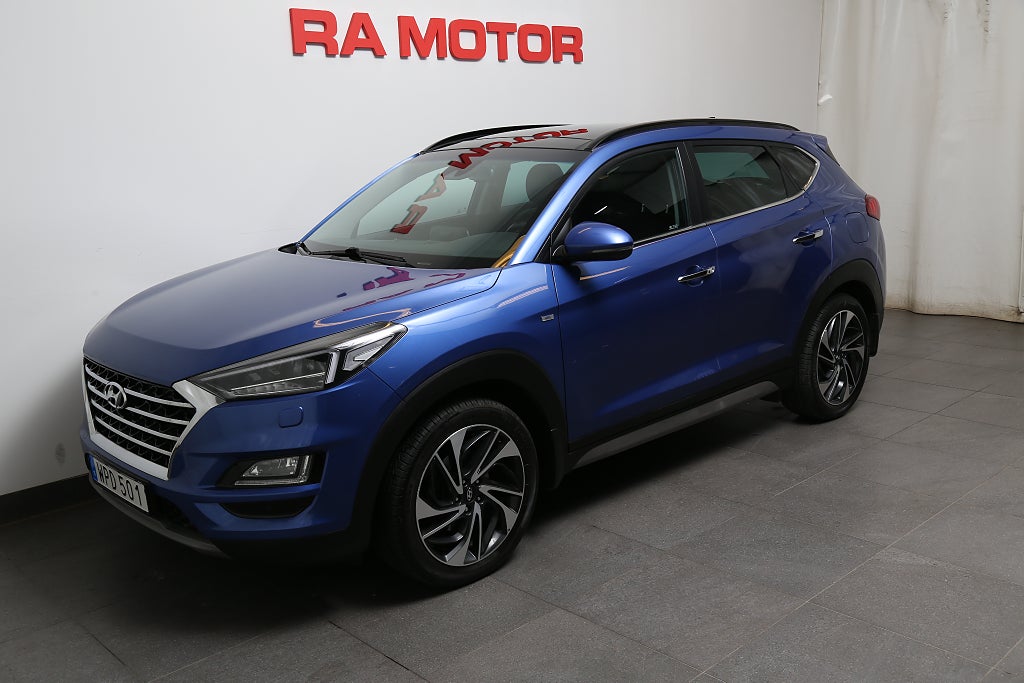 Hyundai Tucson 2,0 CRDi 185hk Premium AWD Pano Skinn KRELL Dragkrok 2019