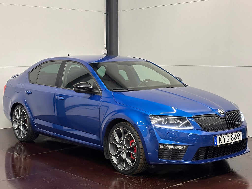Skoda Octavia RS 2.0 TSI 220HK CANTON SPORTSTOLAR NYSERVAD PDC EURO 6