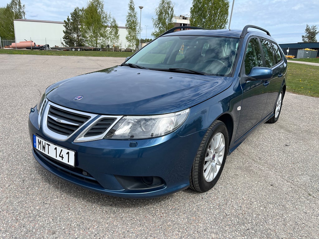 Saab 9-3 SportCombi 1.8t BioPower Linear, ny bes.(3,45% Ränta)