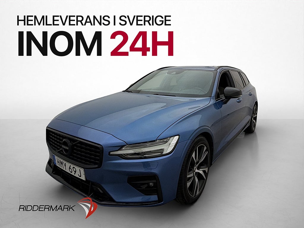 Volvo V60 D4 190hk AWD R-Design H/K Värmare Kamera 2-Brukare