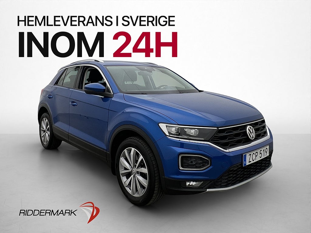 Volkswagen T-Roc 1.0TSI Adaptiv-f Drag CarPlay Rattvärme PDC