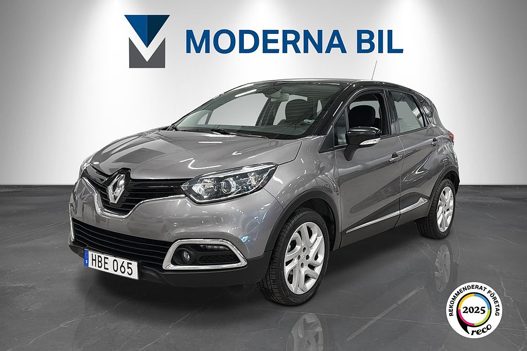 Renault Captur 0.9 TCe 90hk Dragkrok Ledramp Navi Nyservad+Nybes Eu6
