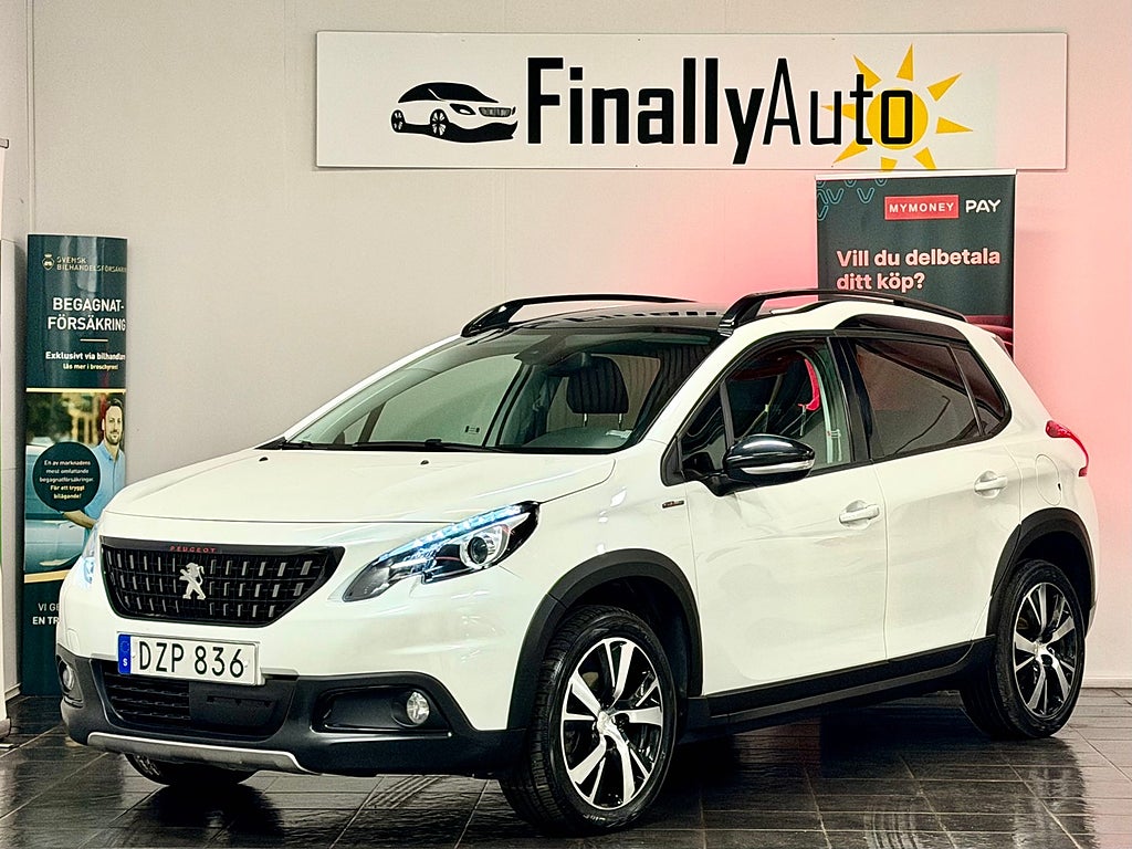 Peugeot 2008 1.2 EAT GT Euro 6 Ny-Servad/Panorama/Drag