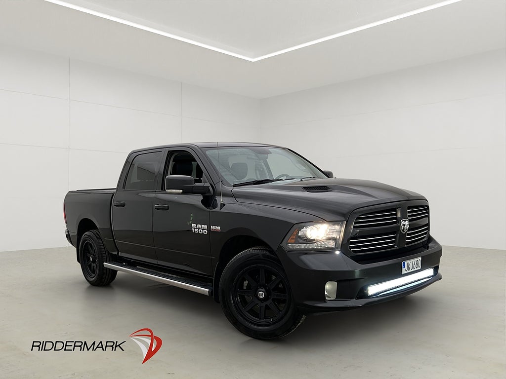 Dodge RAM 1500 Sport V8 4x4 Drag Skinn Taklucka Alpin Moms