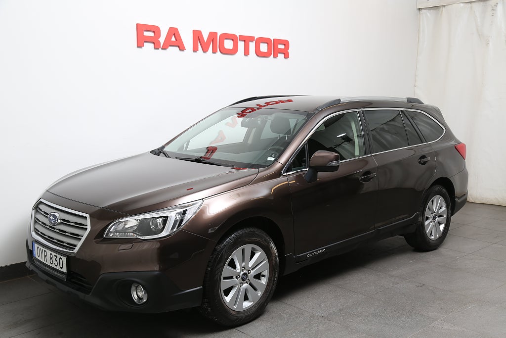 Subaru Outback 2,5i 175hk Base AWD Aut Extraljusramp 1ägare Drag 2017