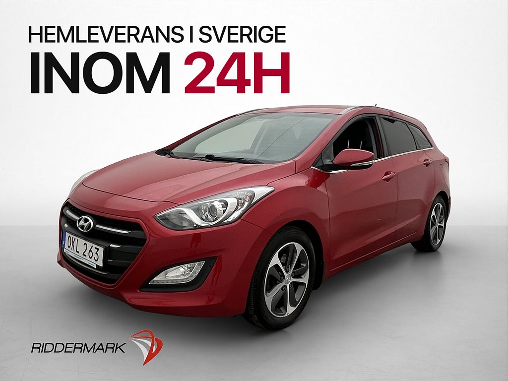Hyundai i30 Kombi 1.6 GDI 135hk Comfort Dragkrok P-Sensorer