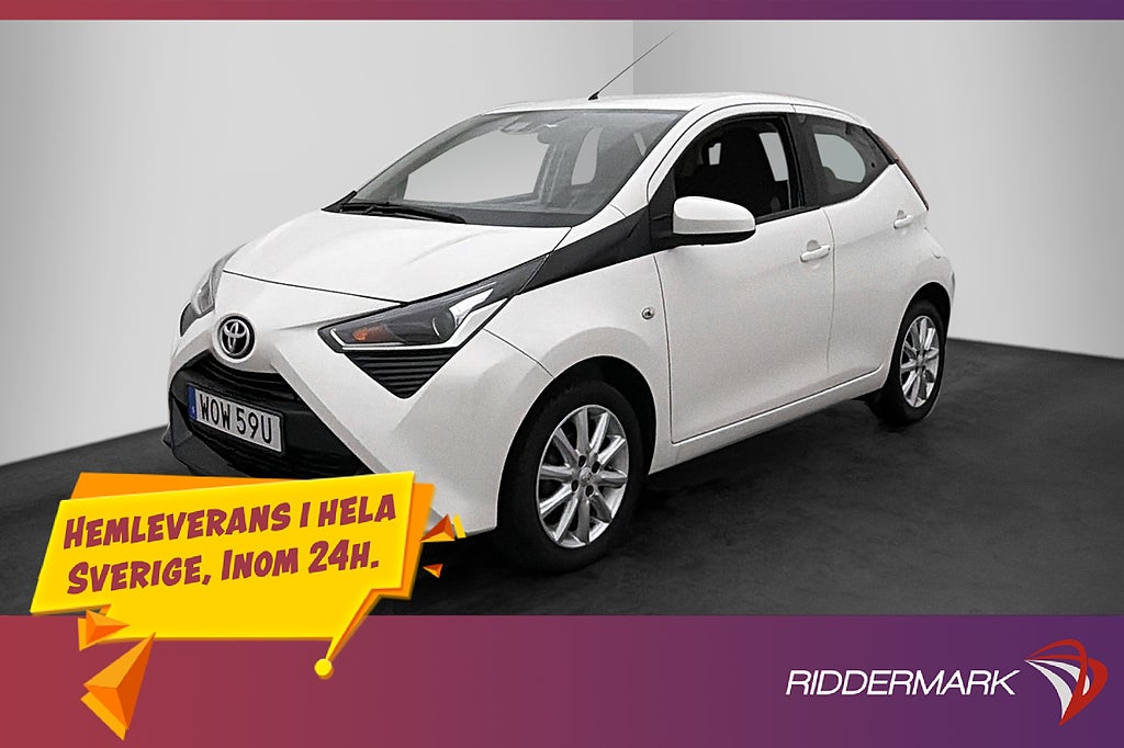 Toyota Aygo 1.0 VVT-i x-shift 72hk X-PLAY Backkamera