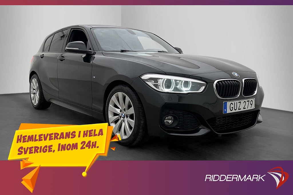 BMW 118 d 150hk M-Sport Sensorer HiFi 0,45l/mil