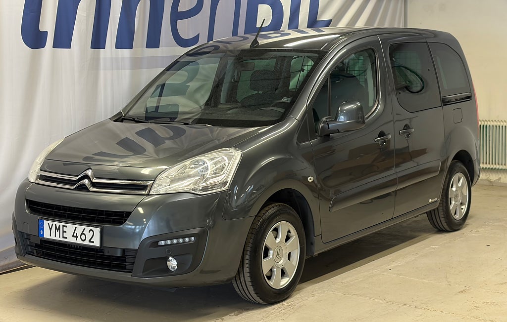 Citroën Berlingo Multispace 1.6 BlueHDi 100 8v besiktigad
