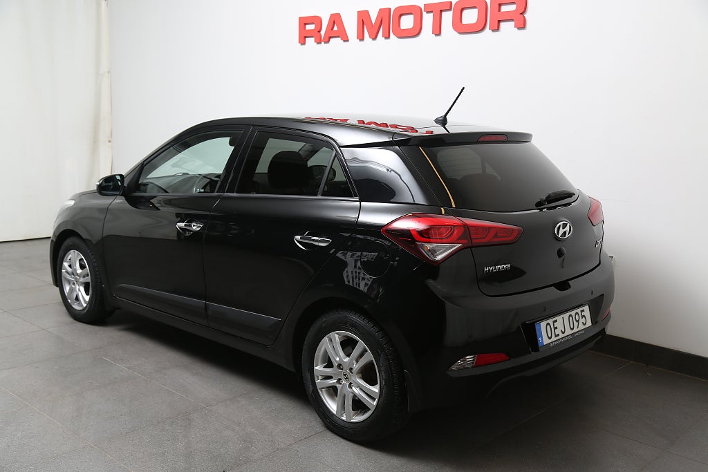 Hyundai i20 1,0 T-GDI blue 120hk Premium Plus Kamera P-sensor 2017