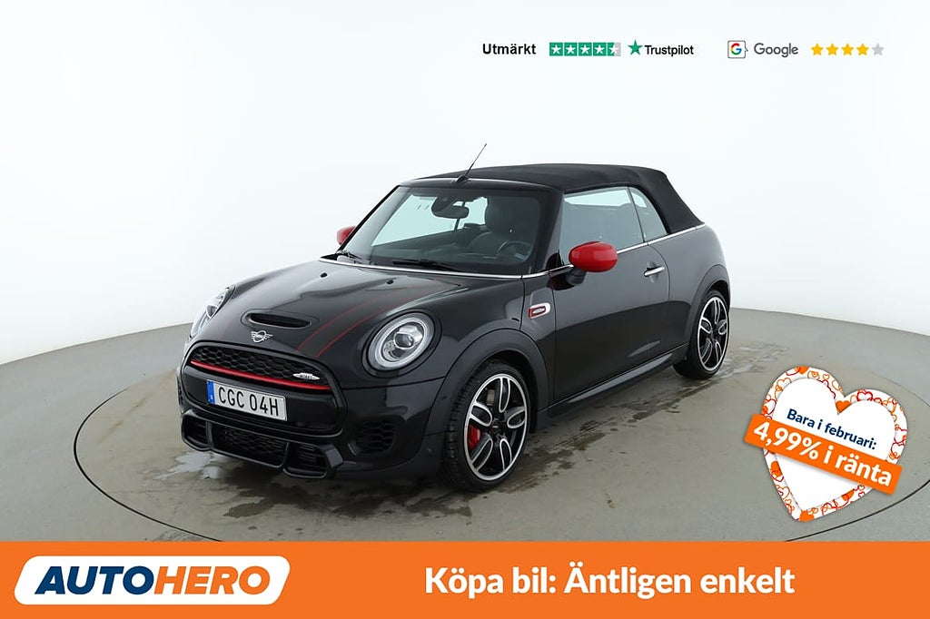 MINI Cooper John Works Convertible / Carplay, Kamera, H/K