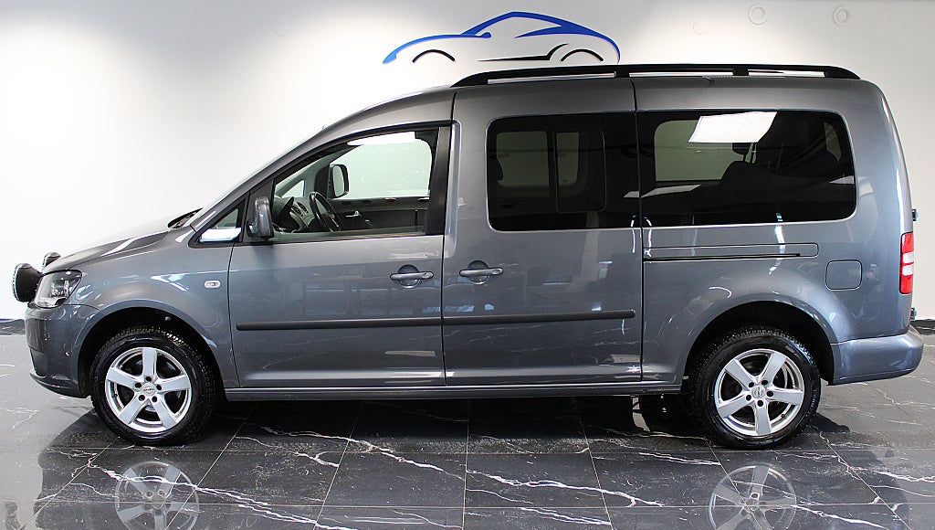 Volkswagen Caddy Maxi 7-Sits 2.0 TDI DPF 4Motion Dragkrok Motorvärmare