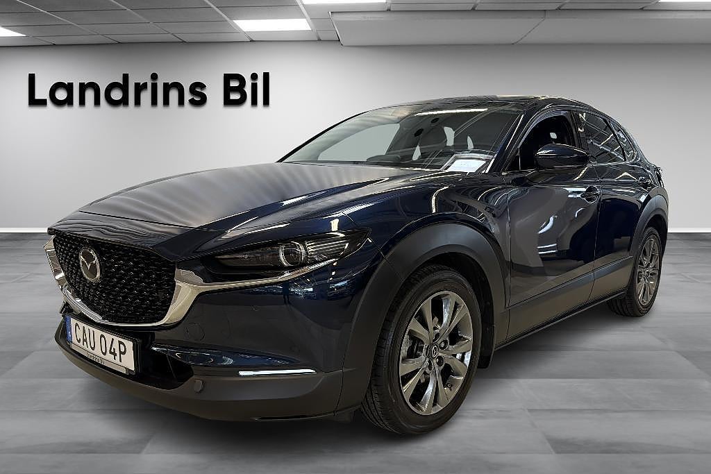 Mazda CX-30 SKYACTIV-X M Hybrid 180HK *V-hjul*Dragkrok*Kupévärmare*