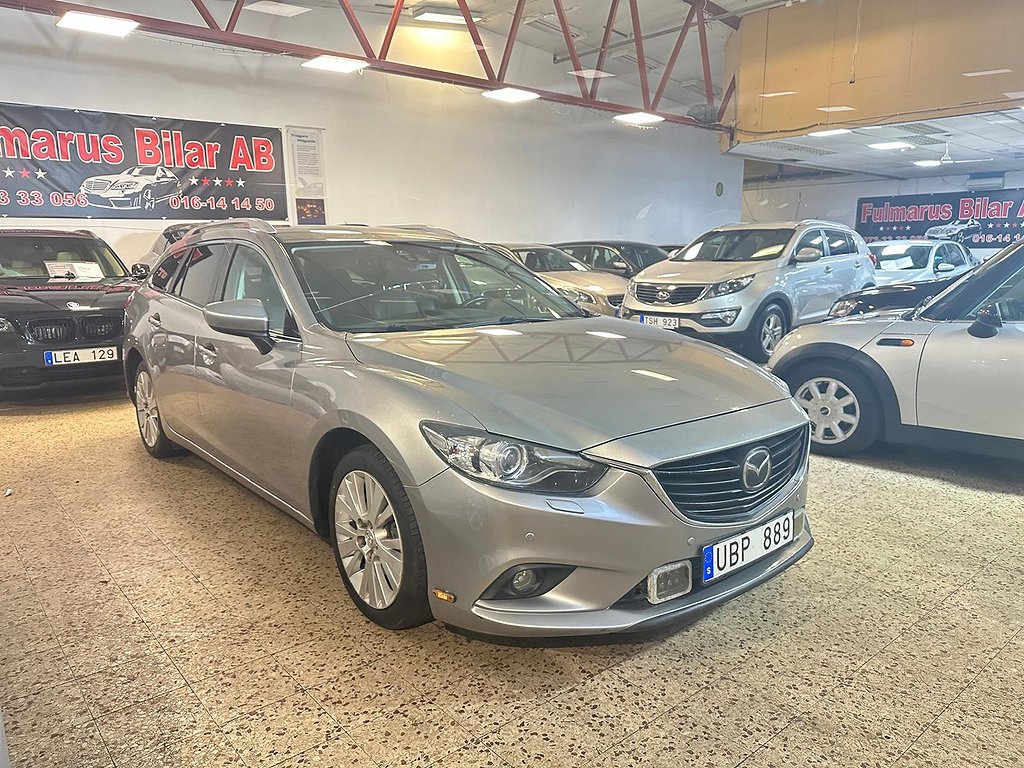 Mazda 6 2.2 Automat Ny Besiktigad & Ny Servad 175hk