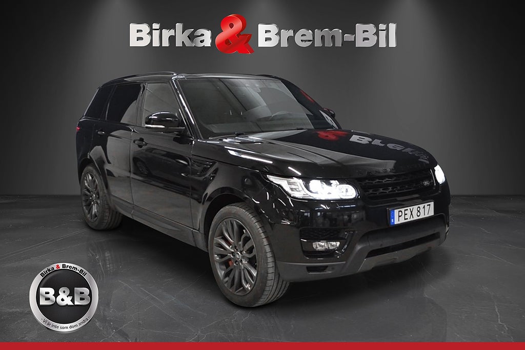 Land Rover Range Rover Sport 3.0 TDV6 4WD drag, pano, värmare, kamera 258hk 