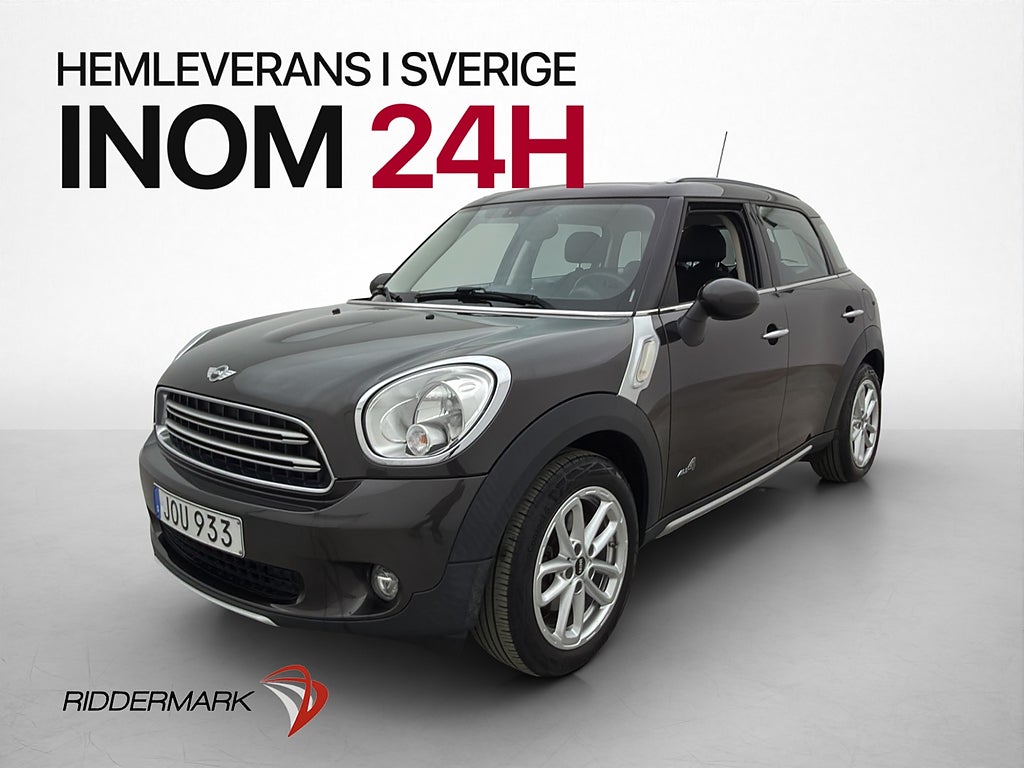 MINI Countryman Cooper ALL4 122hk Sensorer 0,67l/mil