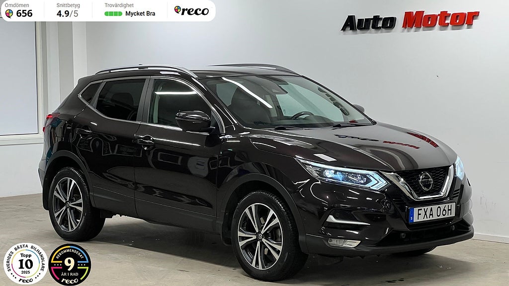 Nissan Qashqai 1.3 DIG-T Automat 160hk 360/Navi