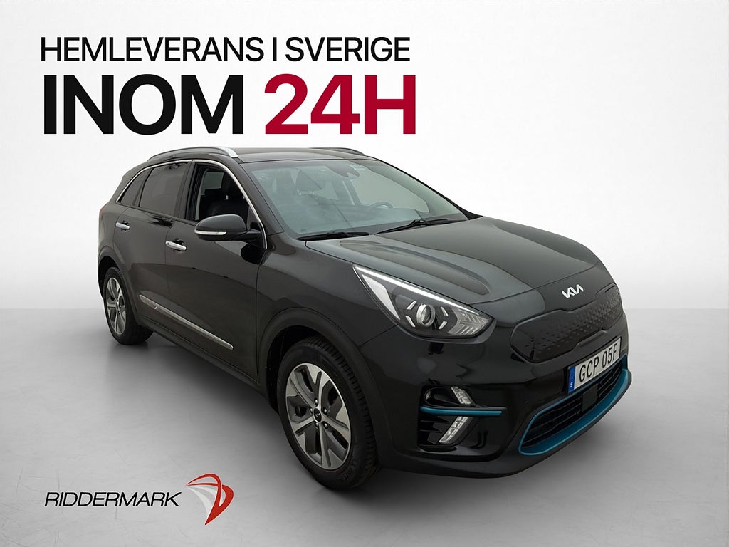 Kia E-Niro 64 kWh 204hk Advance Kamera Navi CarPlay Halvskin